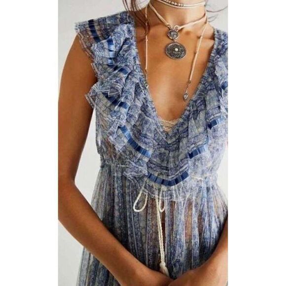 Free People - In Paris Maxi Top size small - Picture 1 of 11